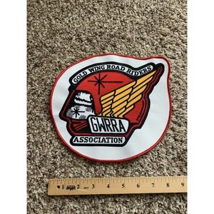 LARGE GOLD WING ROAD RIDERS ASSOCIATION GWRRA 10" PATCH